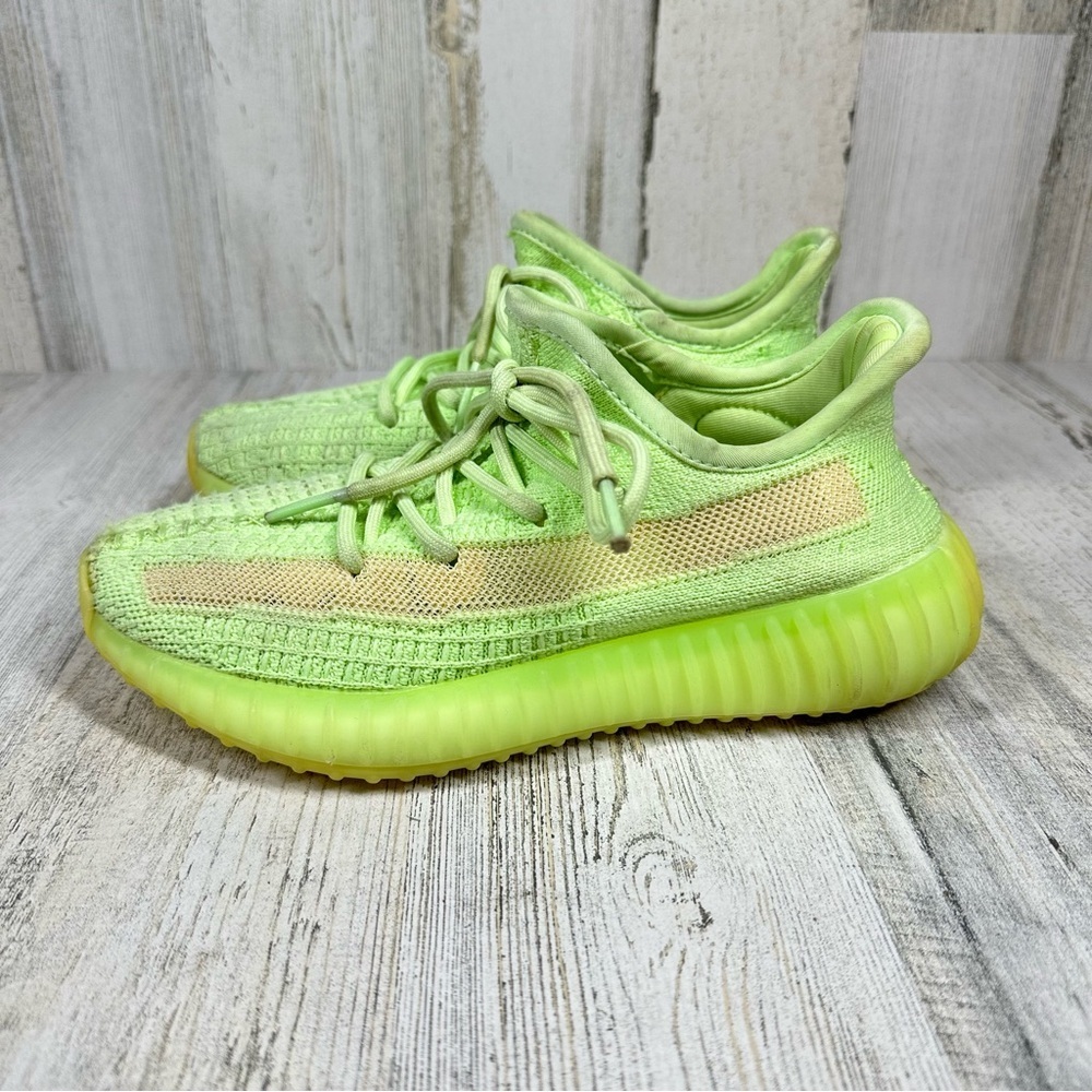 Neon Green Men's Athletic‎ Shoes #1071
